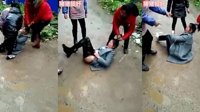 抓奸集锦-特精甄选第一现场街头扭打吃瓜围观 赤裸裸床上被逮还有被割屌的 各色良家女神狼狈瞬间 (109)